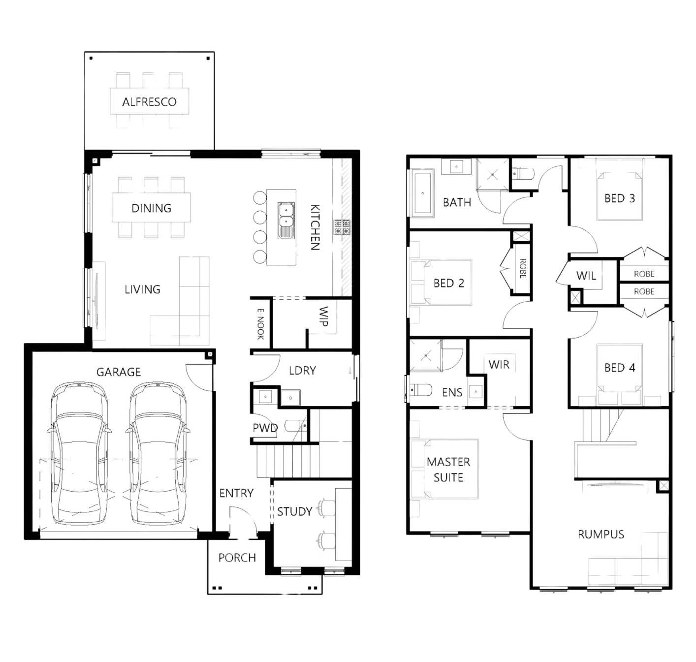 Floor plan for Marina 224