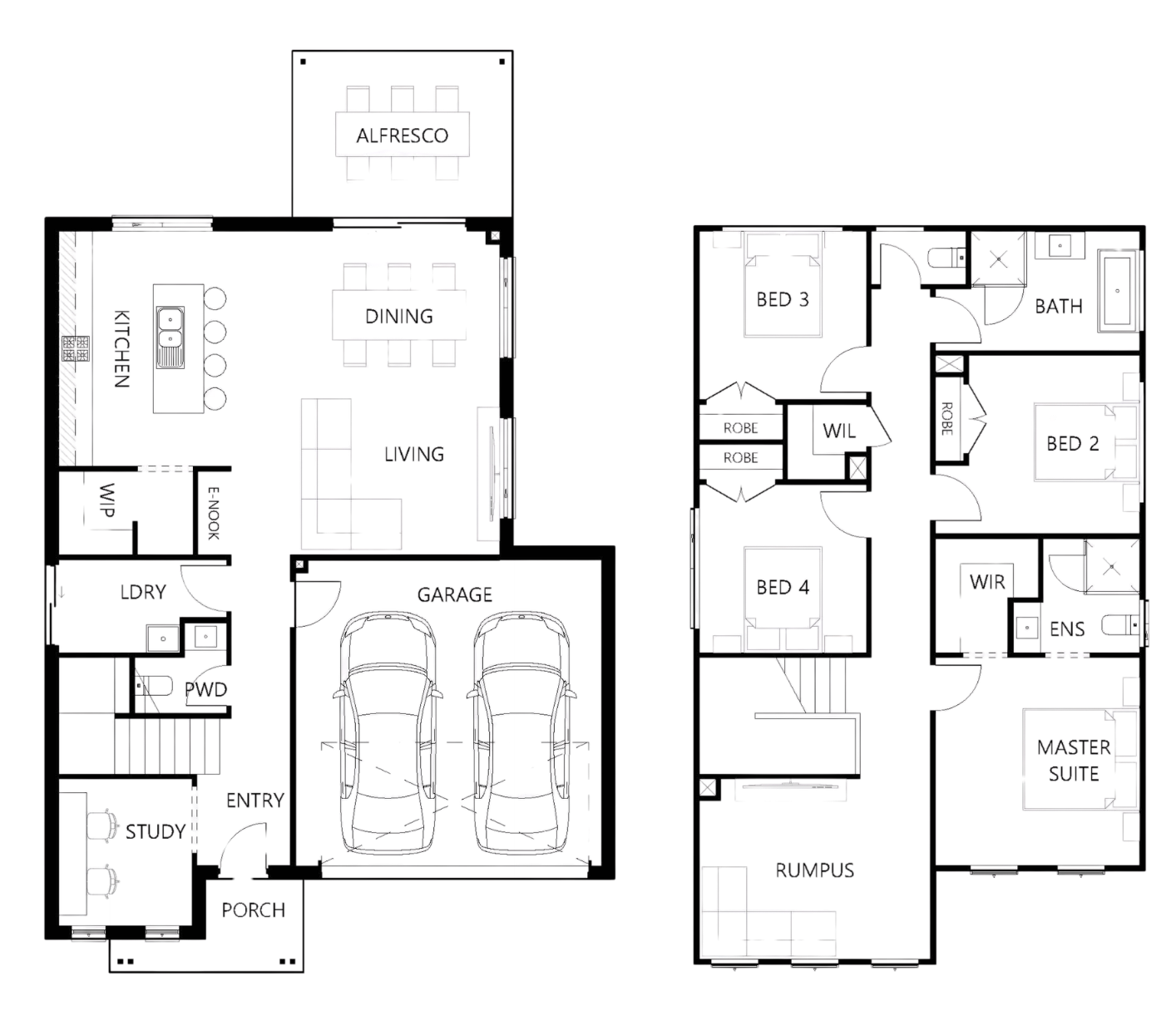 Floor plan for Marina 224