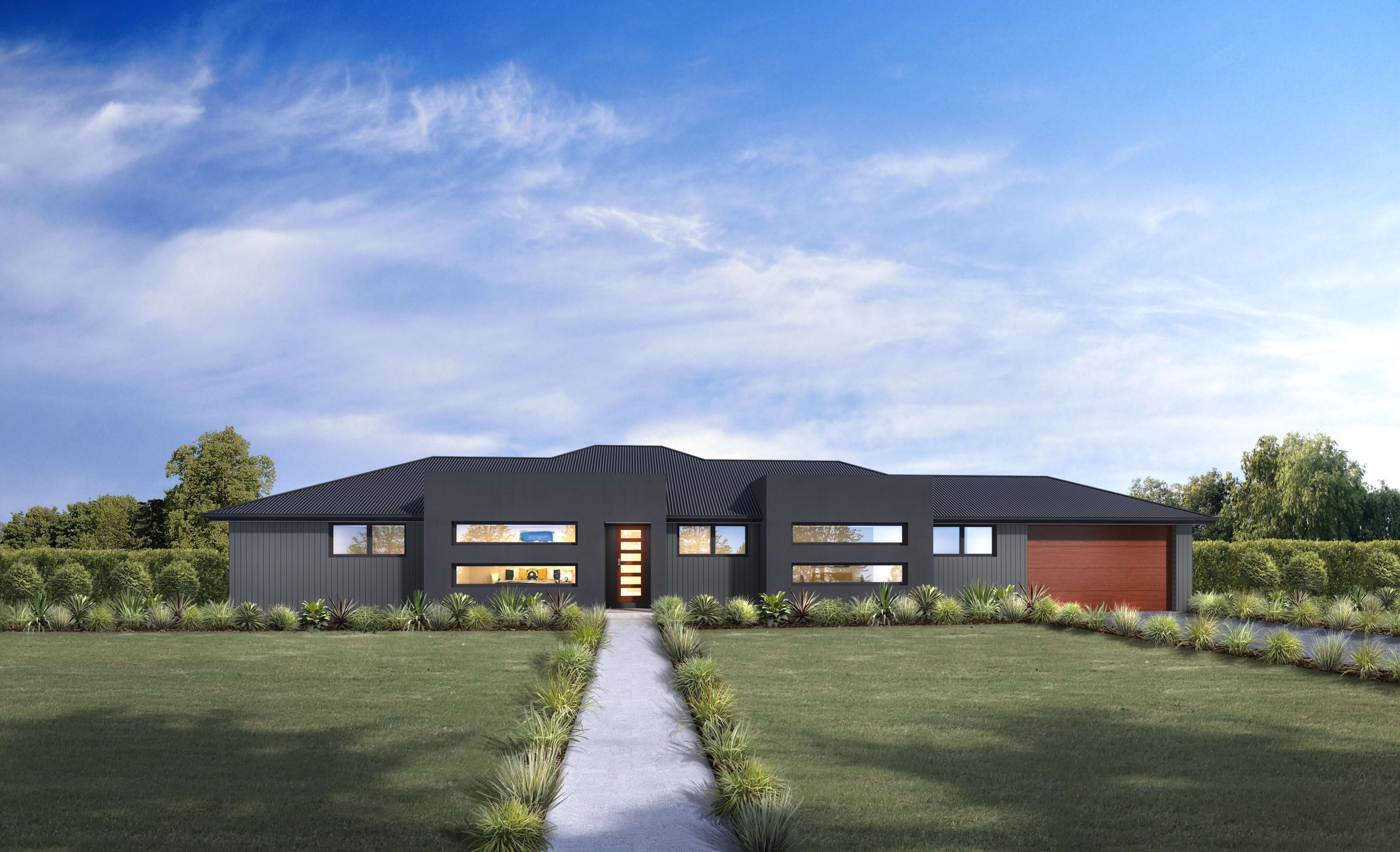 ADT3 - Lindley Facade - RH Garage