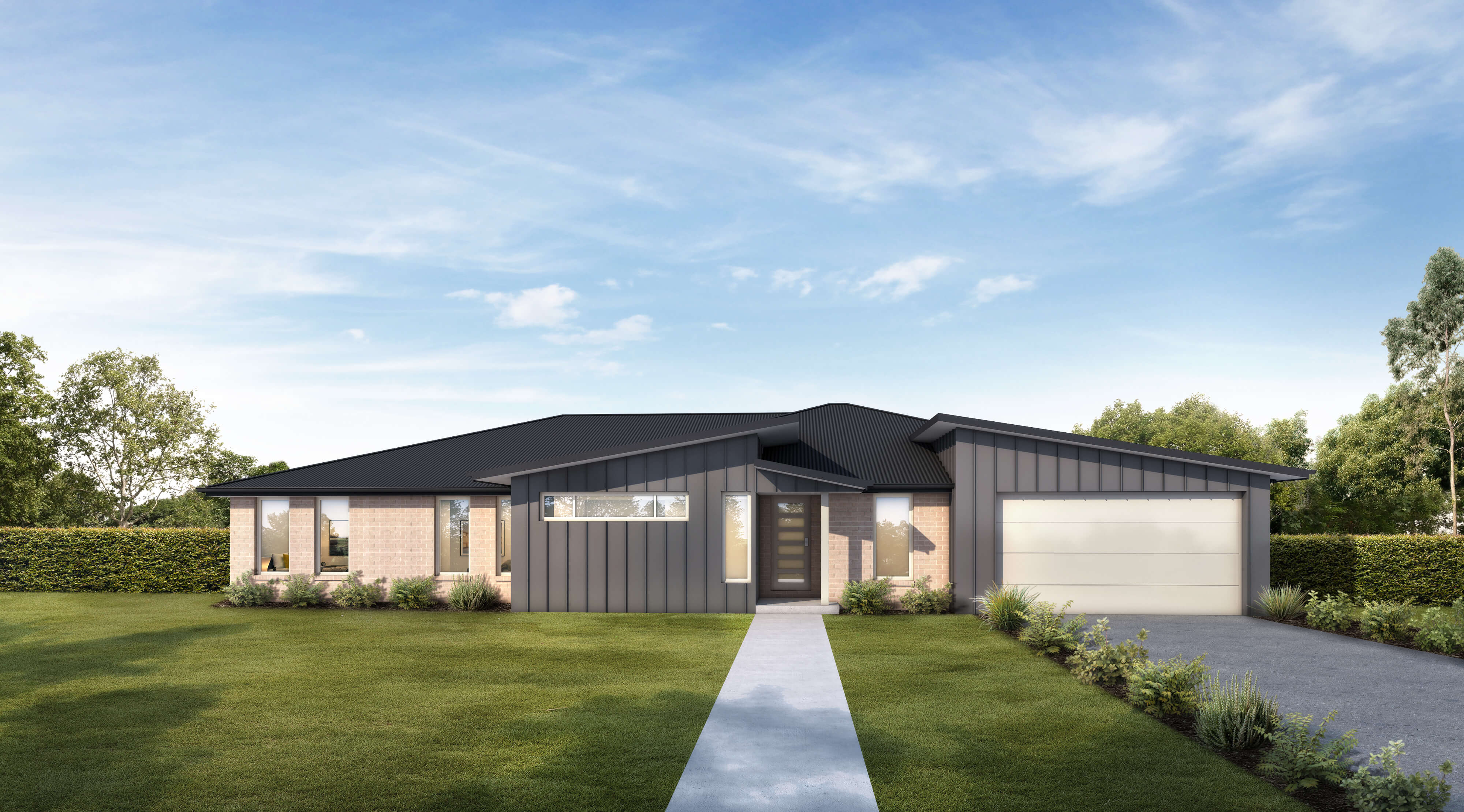 ADT5 - Throne Facade - RH Garage