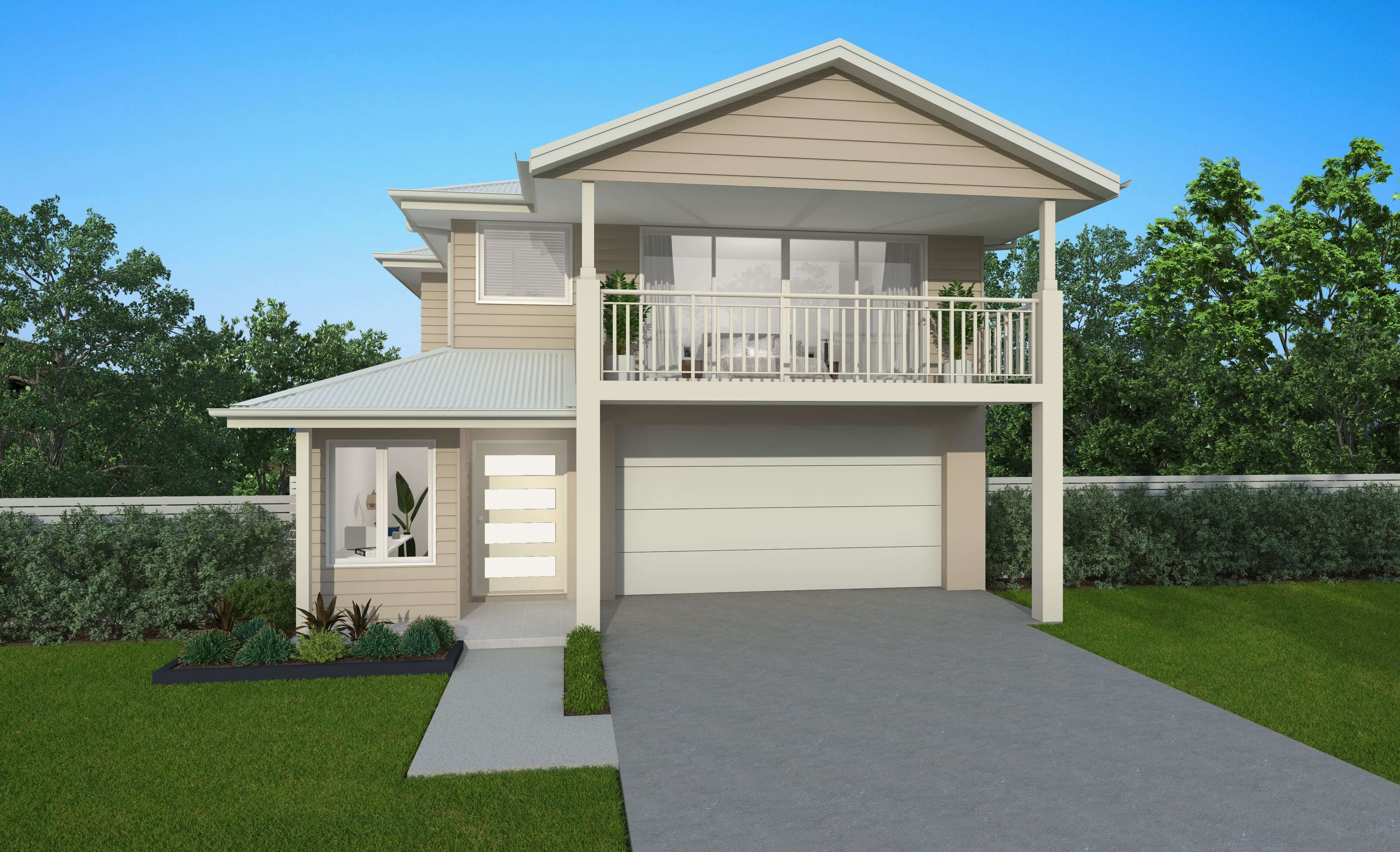 Prescott Facade - RH Garage