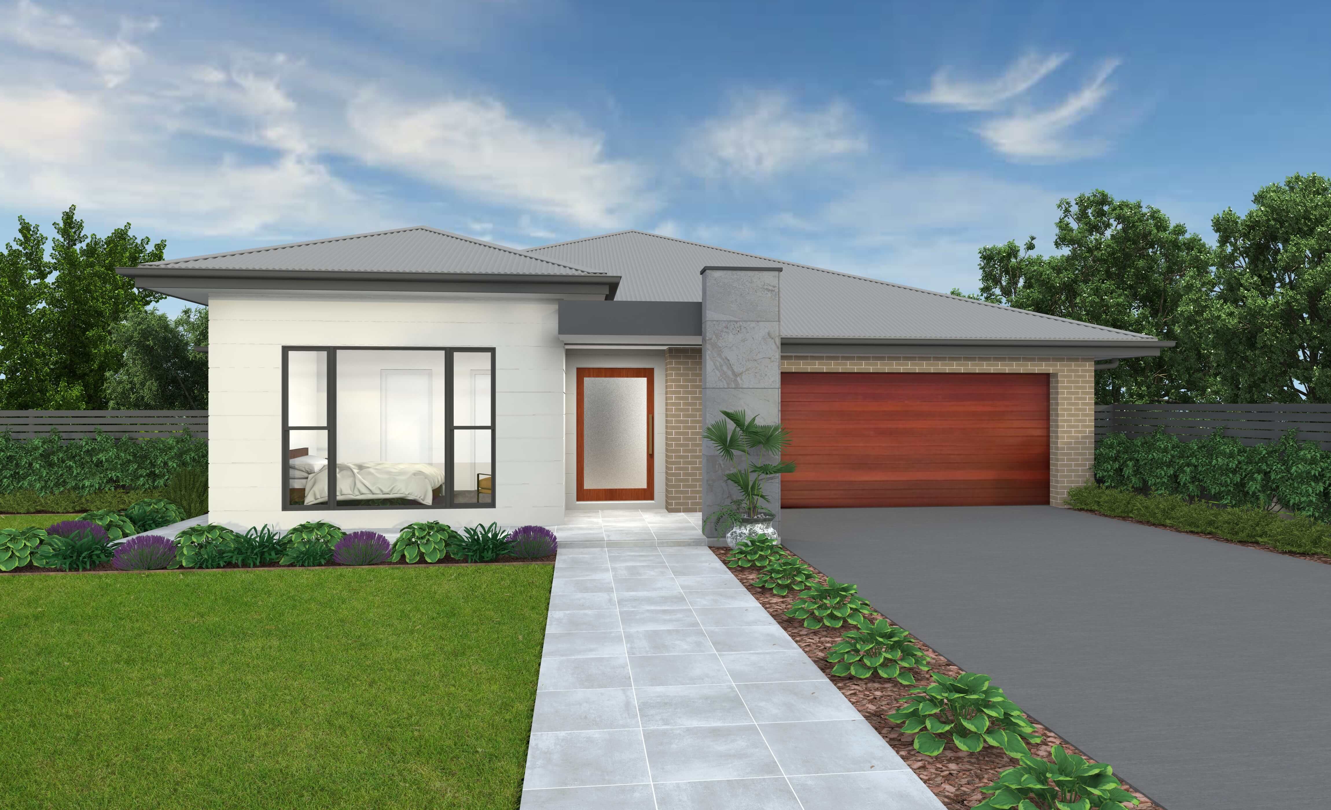 Glenbawn Facade - RH Garage - COMPRESSED