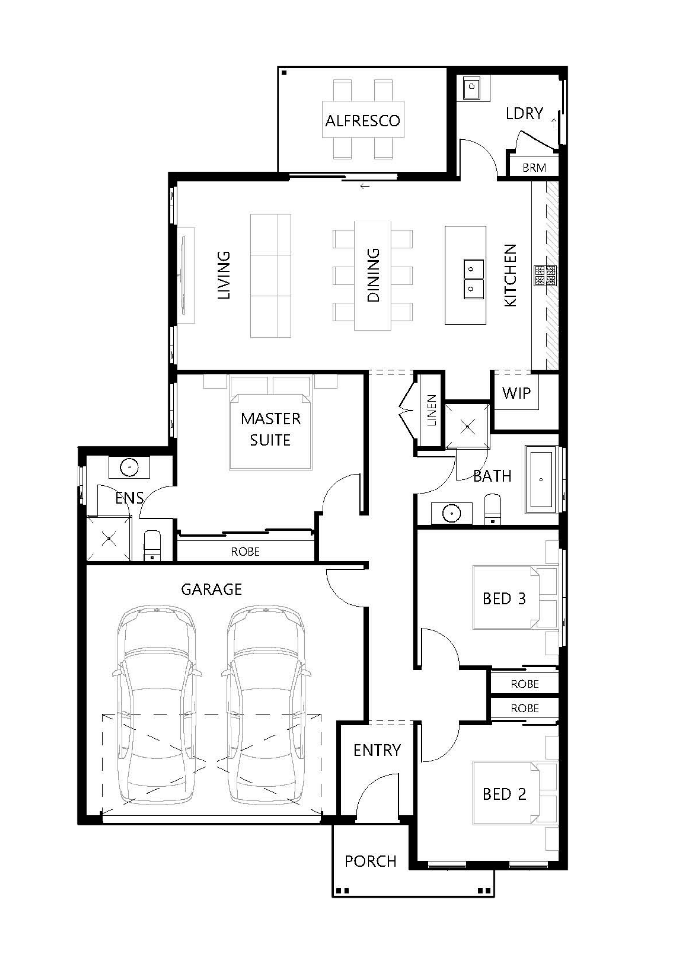 Floor plan for Bennett-163