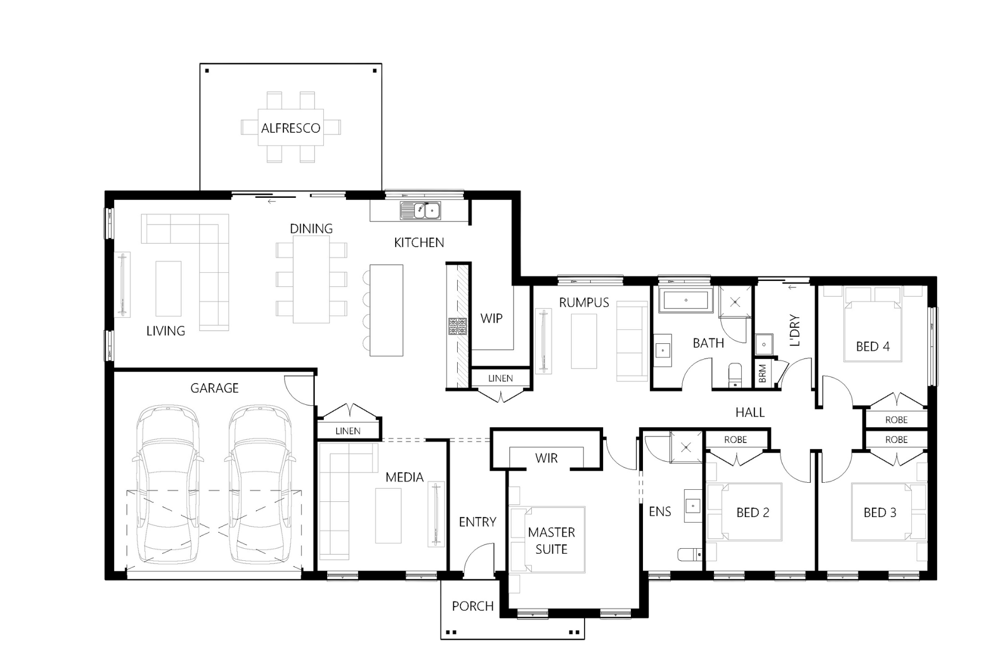 Floor plan for Avoca-242
