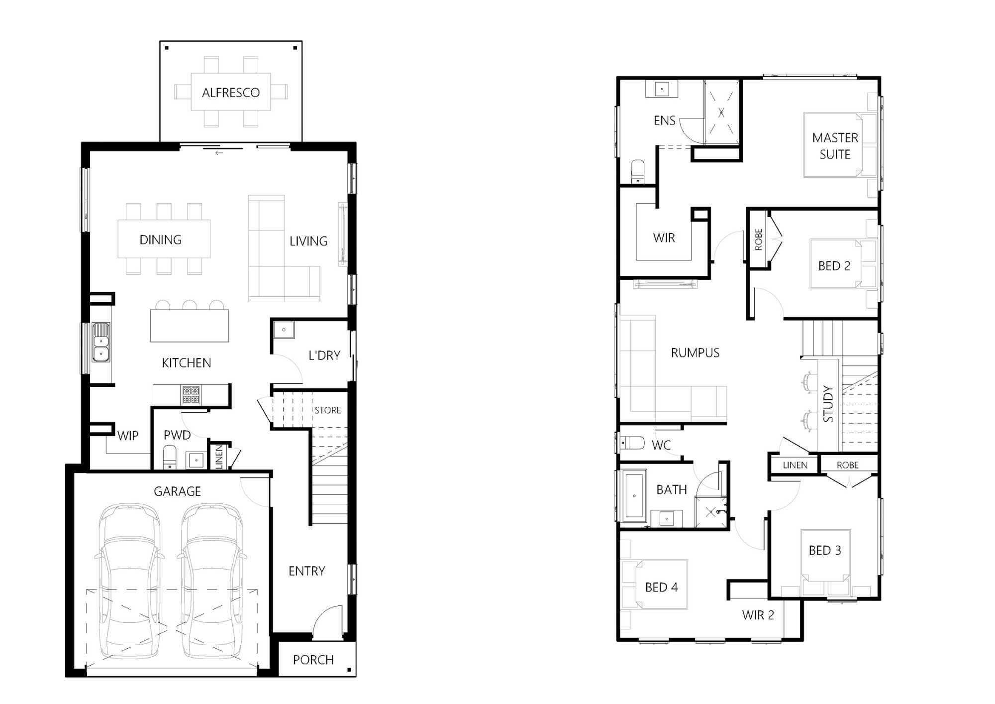 Floor plan for Tallowood-251