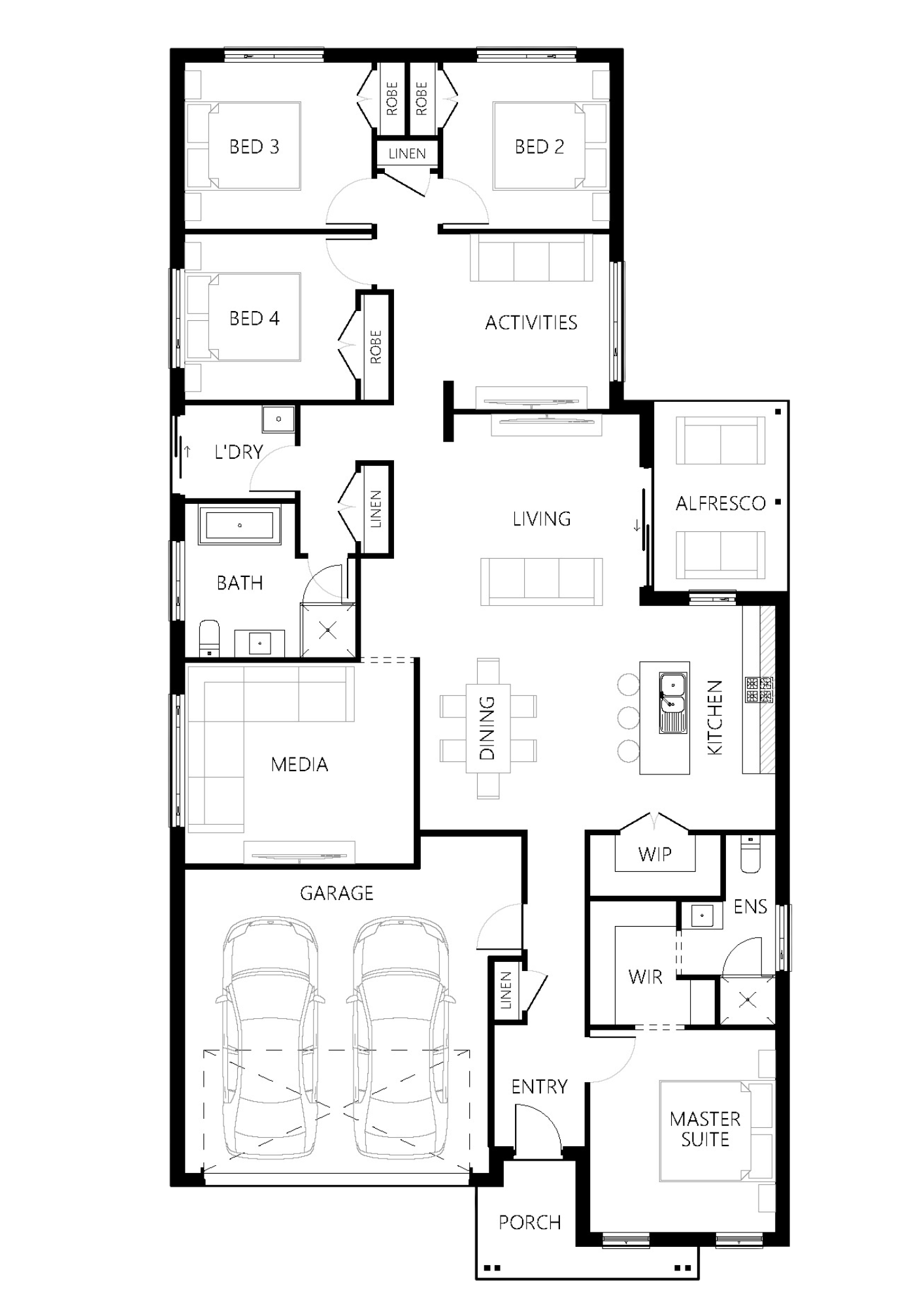 Floor plan for Ellerton-217