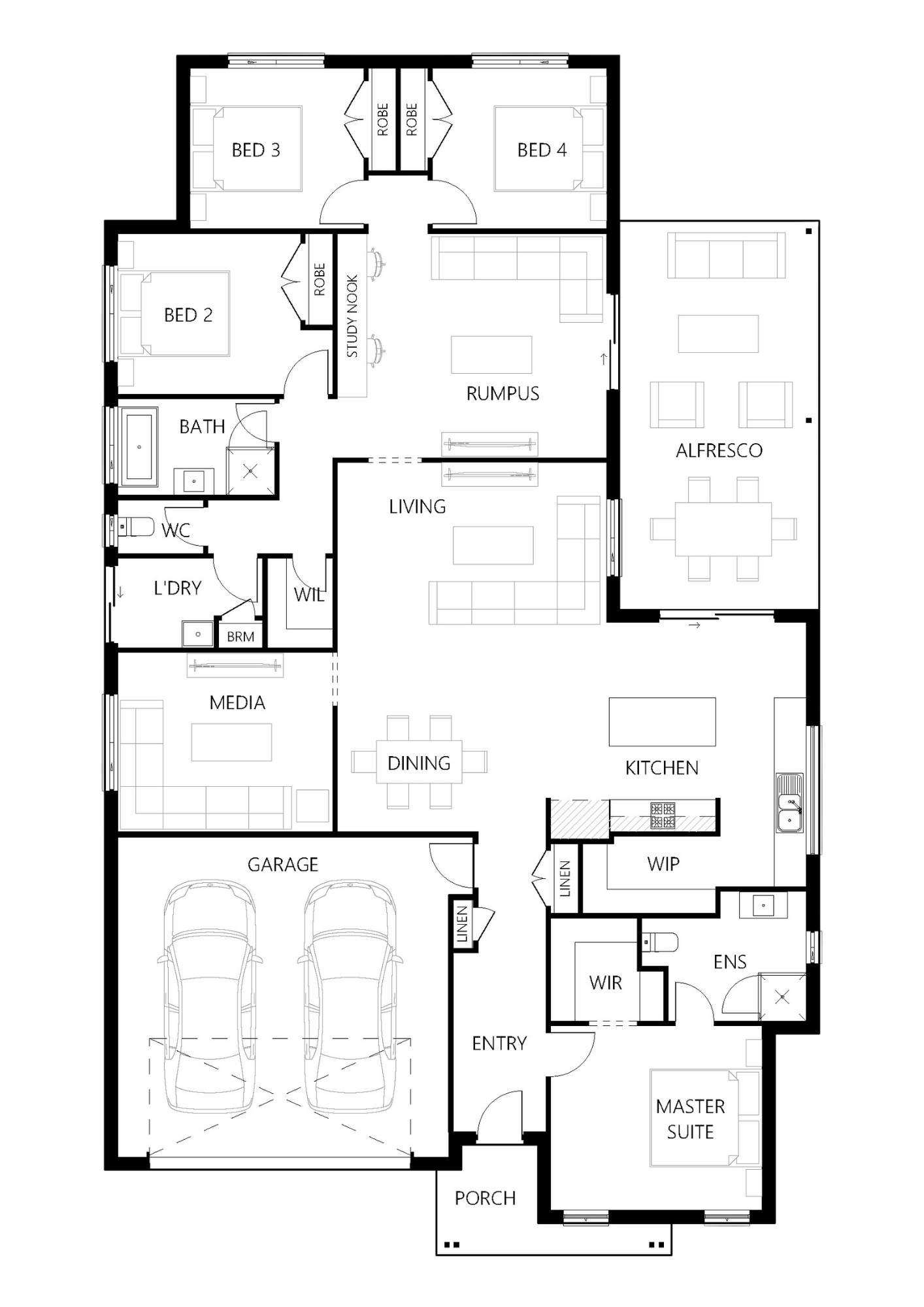 Floor plan for Kirkby-267