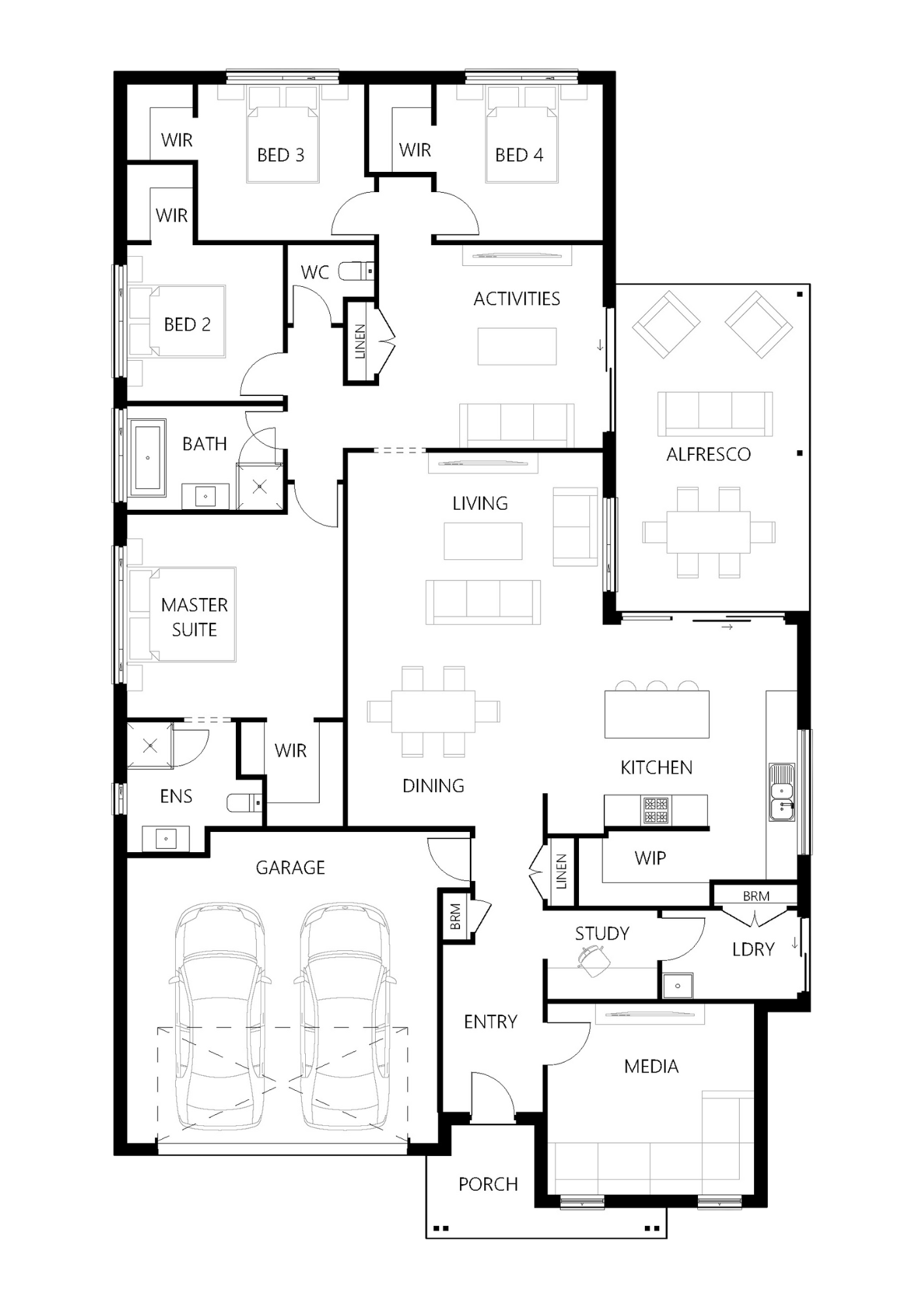 Floor plan for Marbella-270