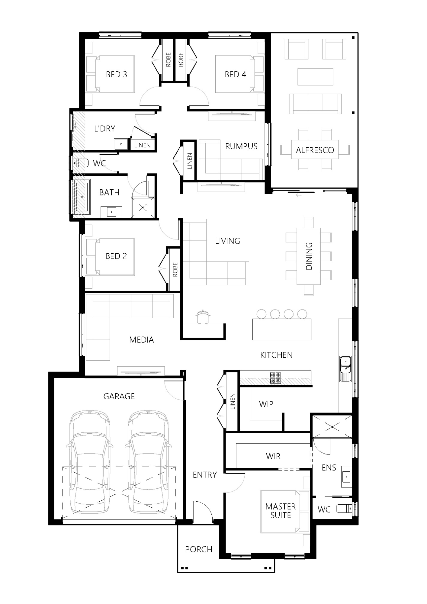 Floor plan for Mooring-259