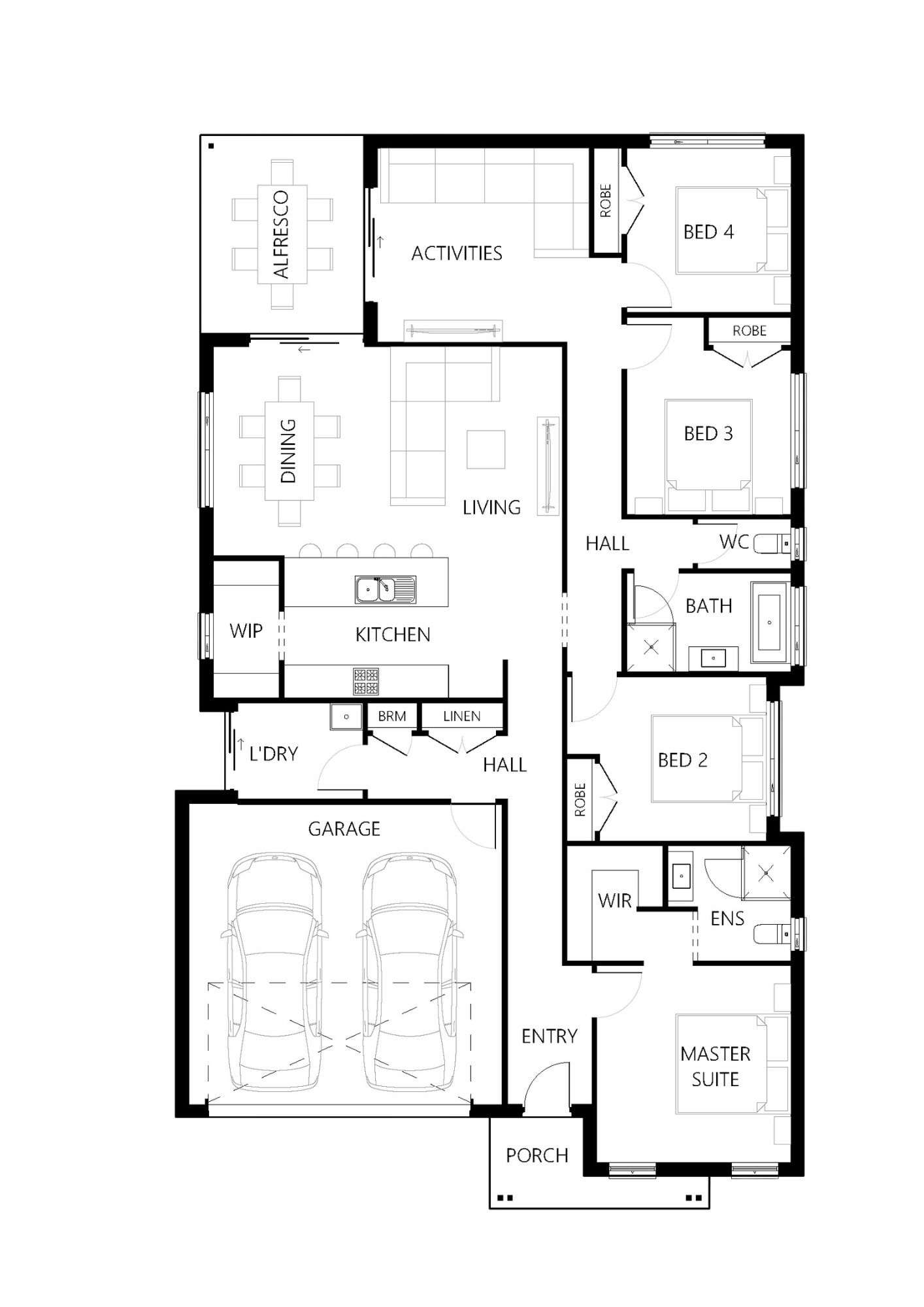 Floor plan for Tahlee-207