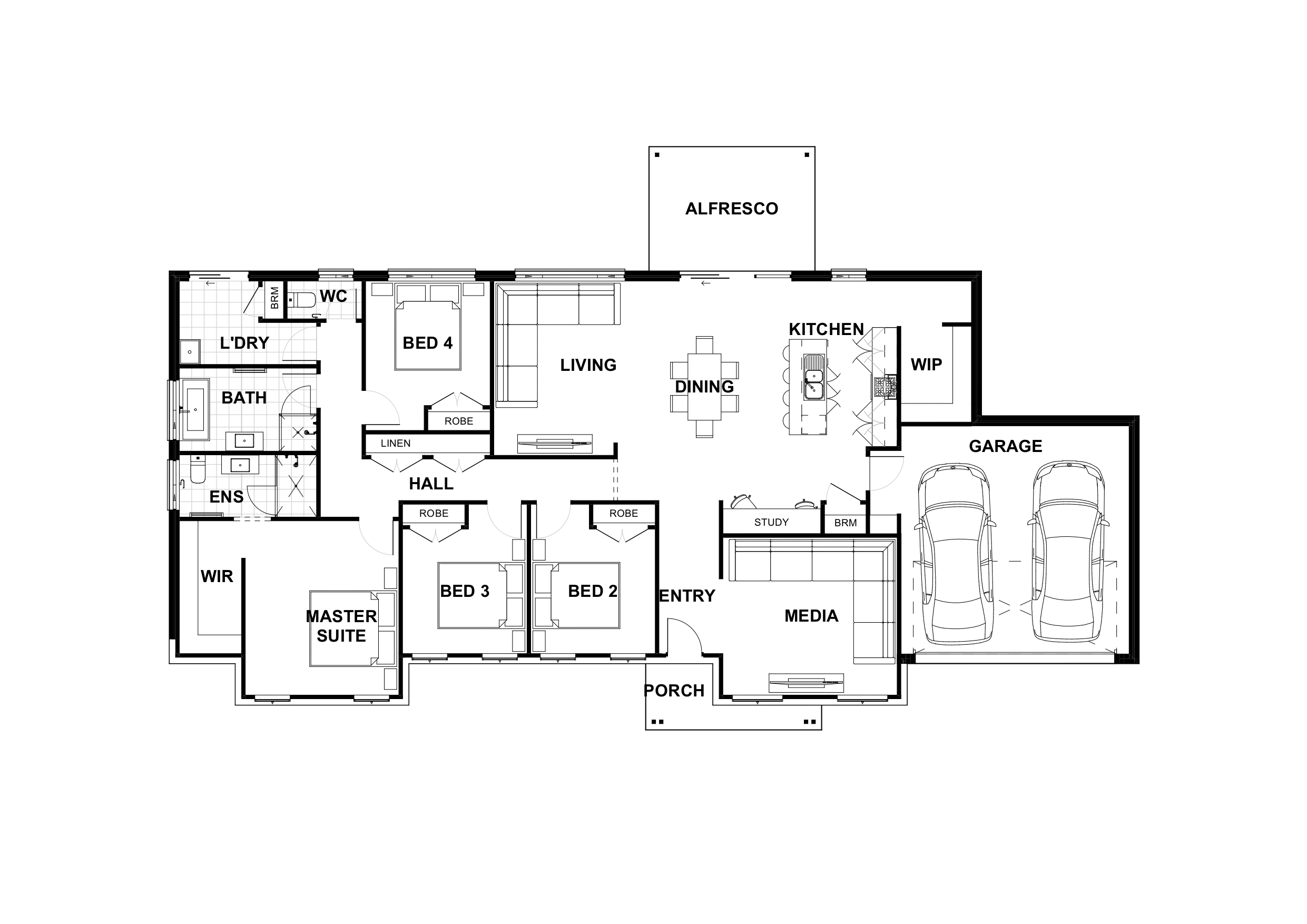 Floor plan for Kendal 232