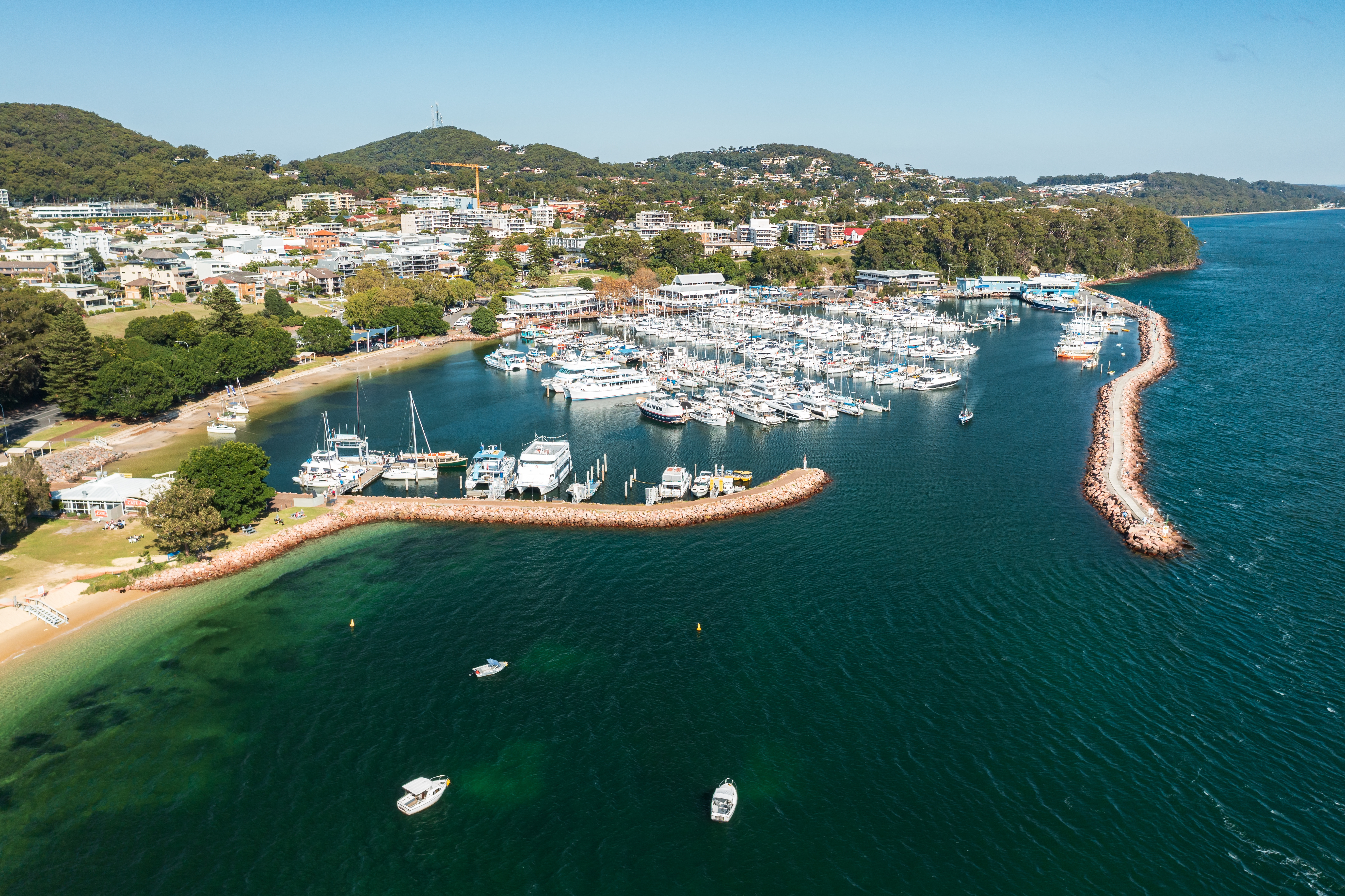 Location Shot Adobe Port Stephens